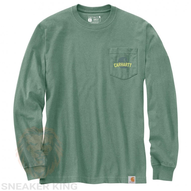 Лонгслів Carhartt heavyweight long-sleeve TK5428